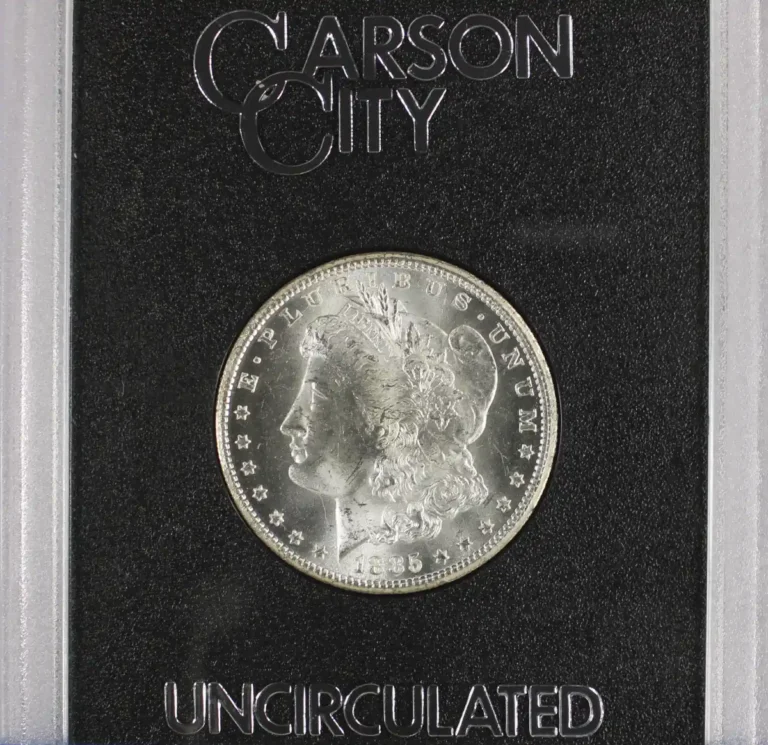 Carson City Morgan Dollars - Silver Dollar - 1885 - image of front of coin