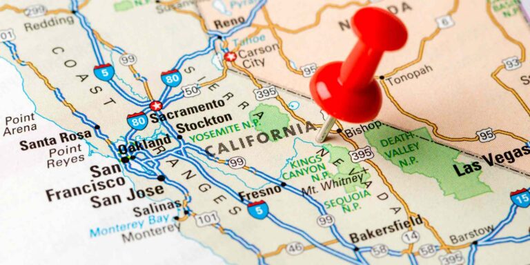Map West USA