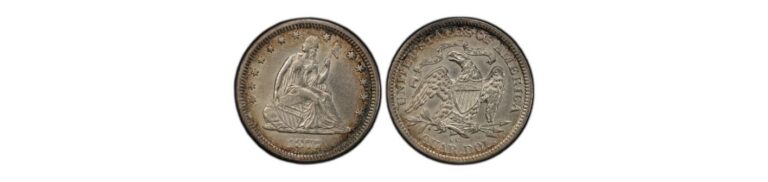 How To Get a Coin Appraisal - 1877cc Seated Liberty Quarter - Coinfully