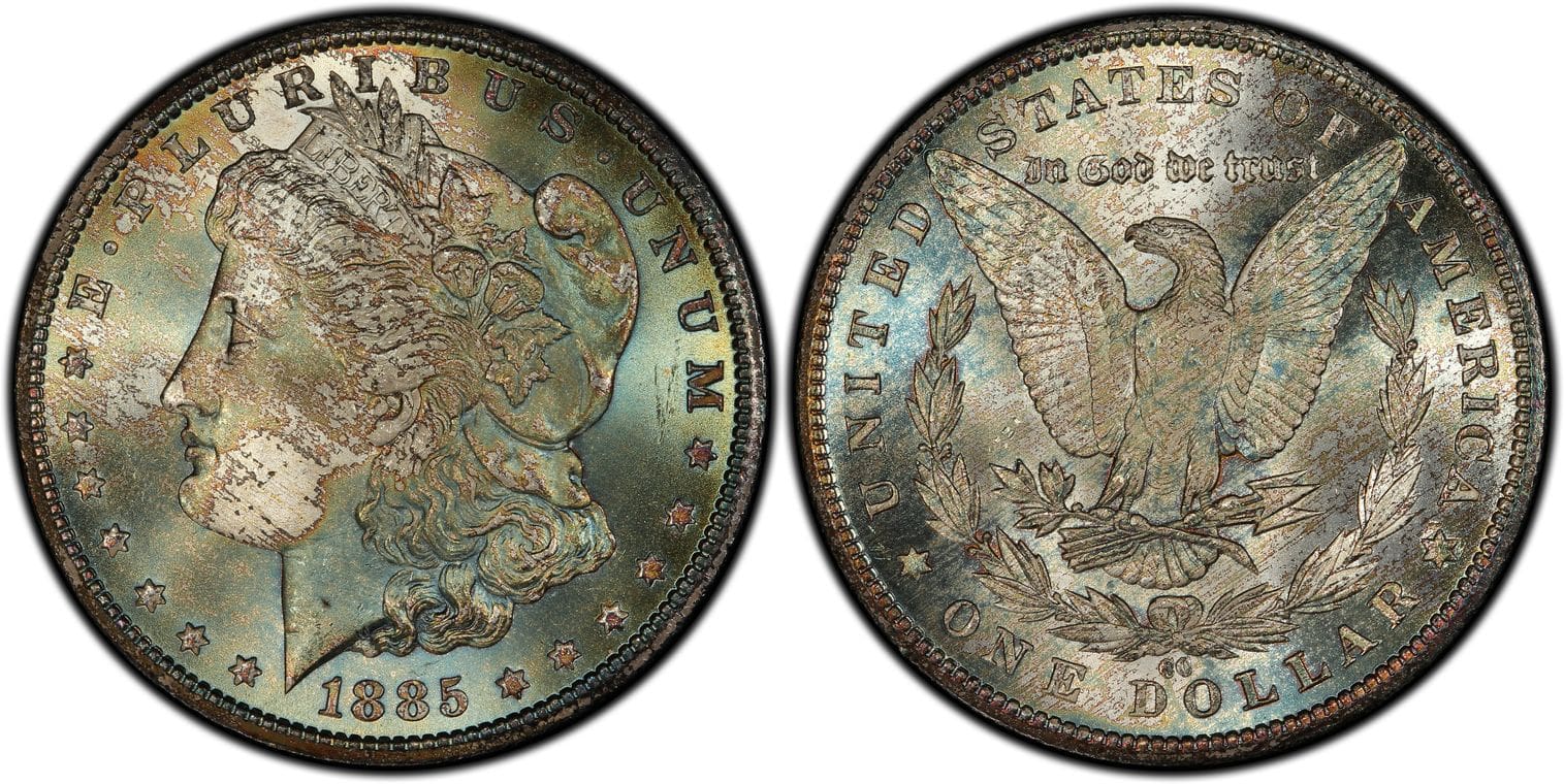 1885-CC Morgan Dollar