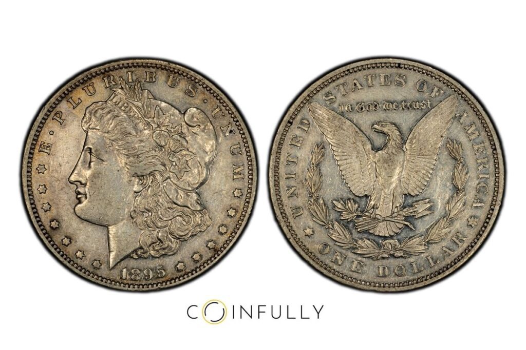 1895 Morgan Silver Dollar - Coinfully