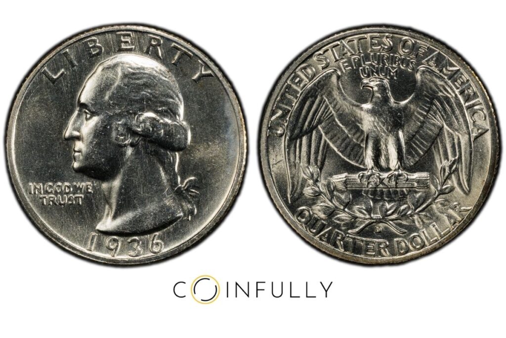How To Sell Silver Coins and Silver Bullion for Top Price 2 How To Sell Silver Coins - 1936-D Washington Quarter - Coinfully