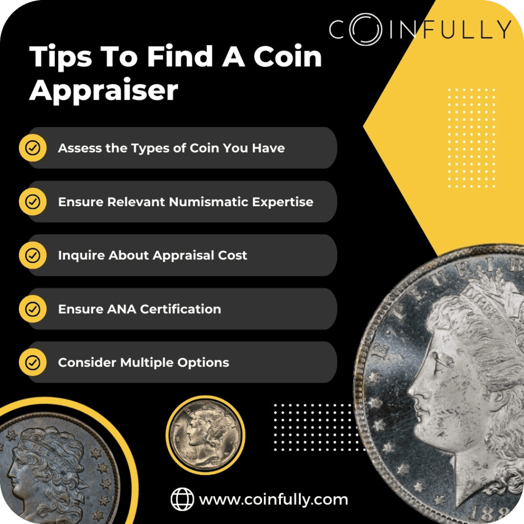 quick tips on how to find a coin appraiser