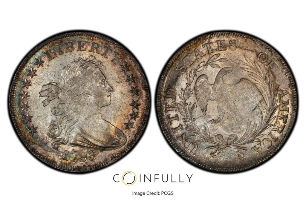 Valuable Silver Half Dollars - 1798 Draped Bust - Coinfully