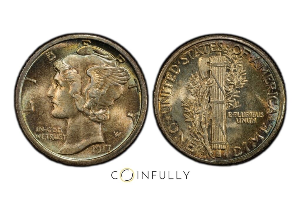 10 Most Valuable Mercury Dimes: Value Guide for Collectors 21 Most Valuable Mercury Dimes - 1917-D - Coinfully