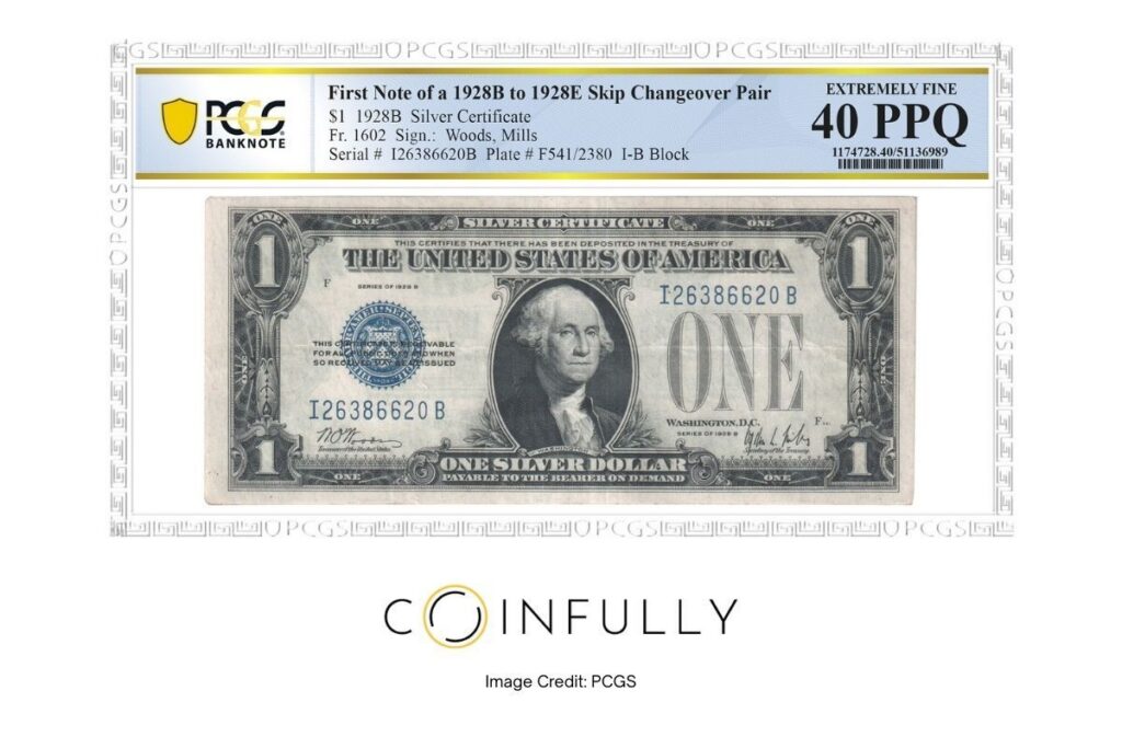 1928B Silver Certificate - Coinfully