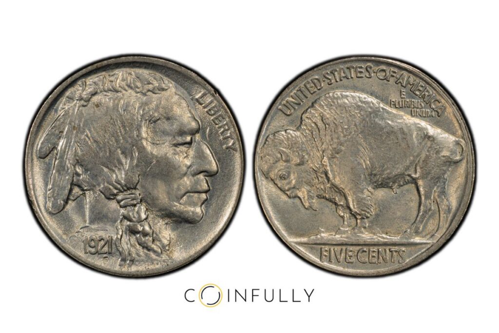1921 Buffalo Nickel - Coinfully