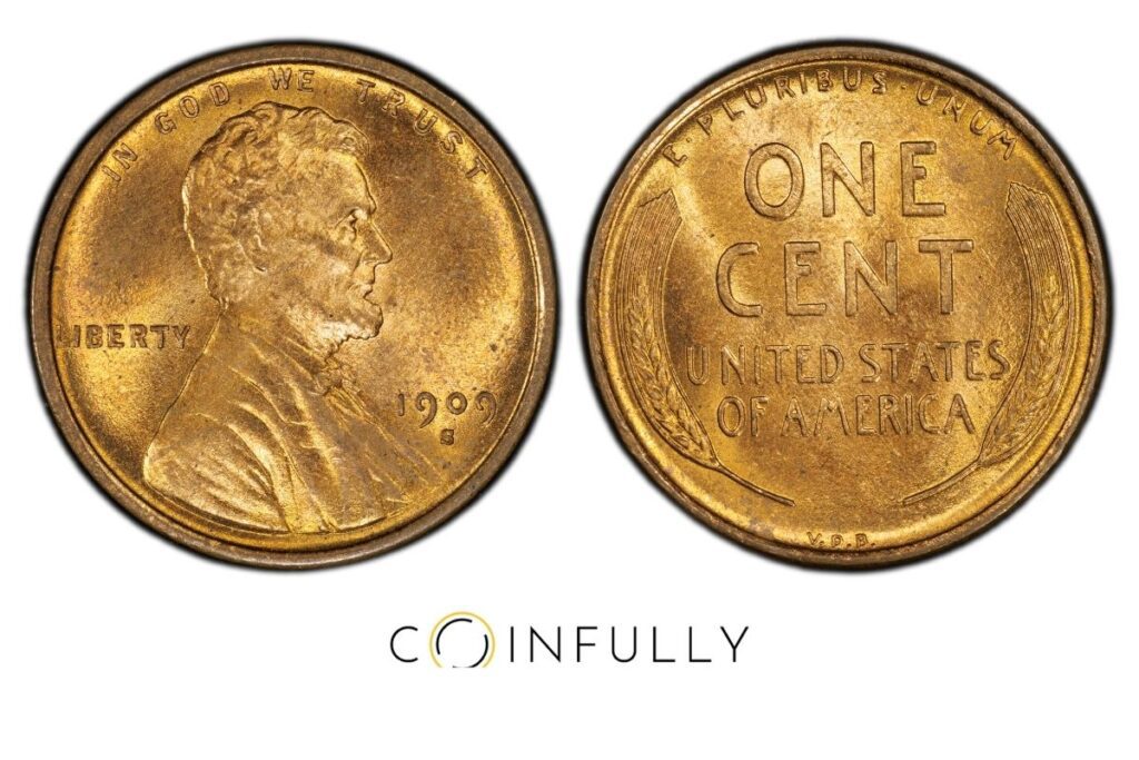 Lincoln Wheat Penny Key Dates - 1909-S VDB Wheat Penny - Coinfully
