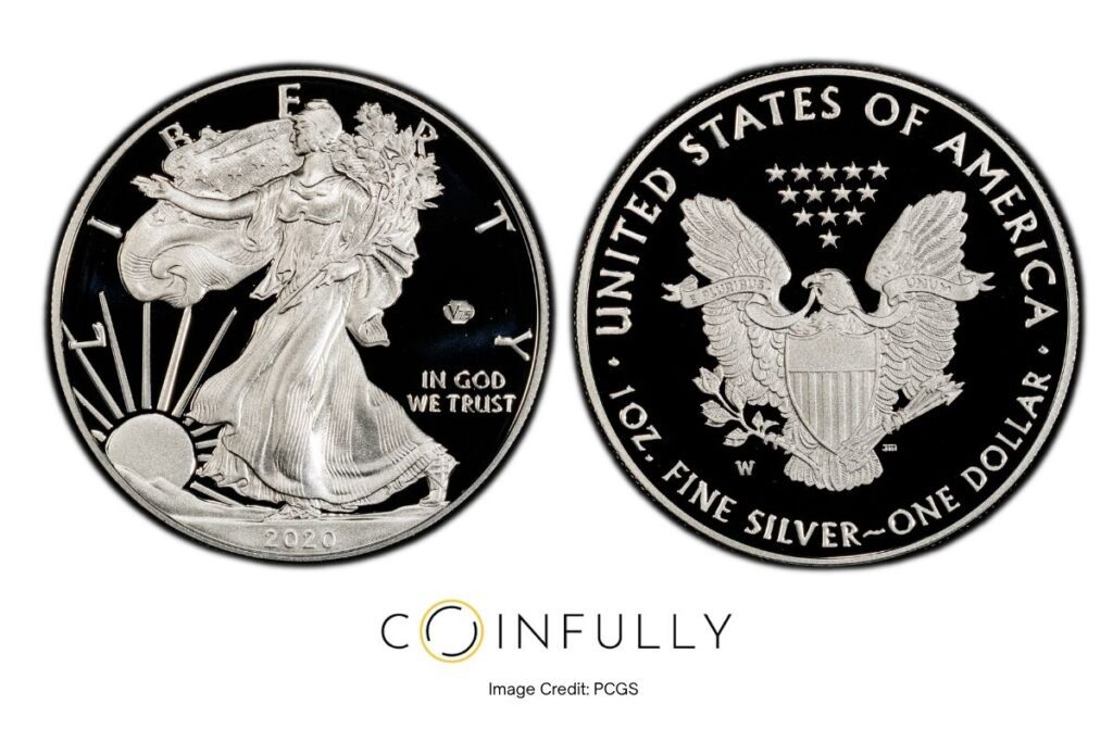 How To Sell Silver Eagle Coins - 2020 Silver Eagle PR70 DCAM - Coinfully