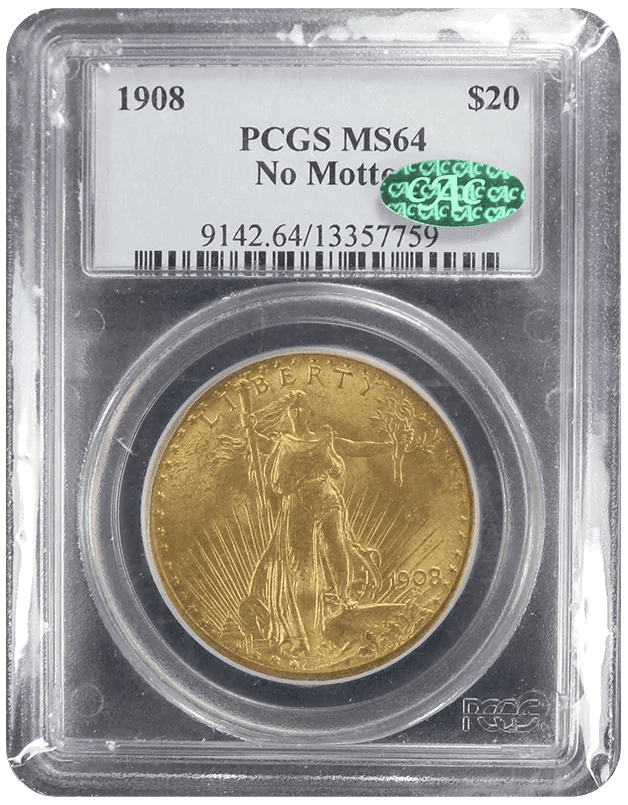 How To Sell Gold Coins - 1908 20 dollar gold piece