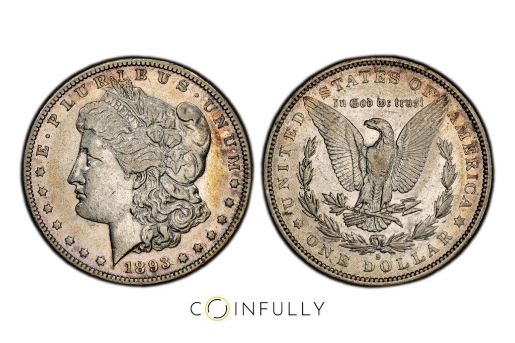 1893-S Morgan Silver Dollar - Coinfully