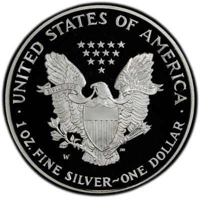 1995-W American Silver Eagle - Reverse - Coinfully