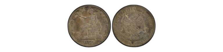 Silver Dollar Appraisal - 1877 Trade Dollar - Coinfully