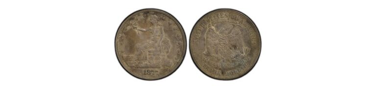 Coin Collection Appraisal - 1877 Trade Dollar - Coinfully