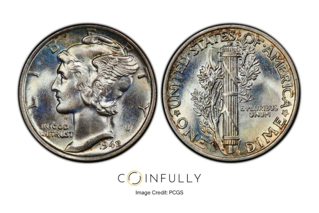 Can't Authenticate an Error Coin - 19421 Mercury Dime - Coinfully