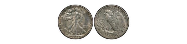 Coin's Internet Value - 1920 Walking Liberty Half Dollar - Coinfully