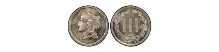 How To Safely Mail a Coin Collection - 1888 Three Cent Coin - Coinfully
