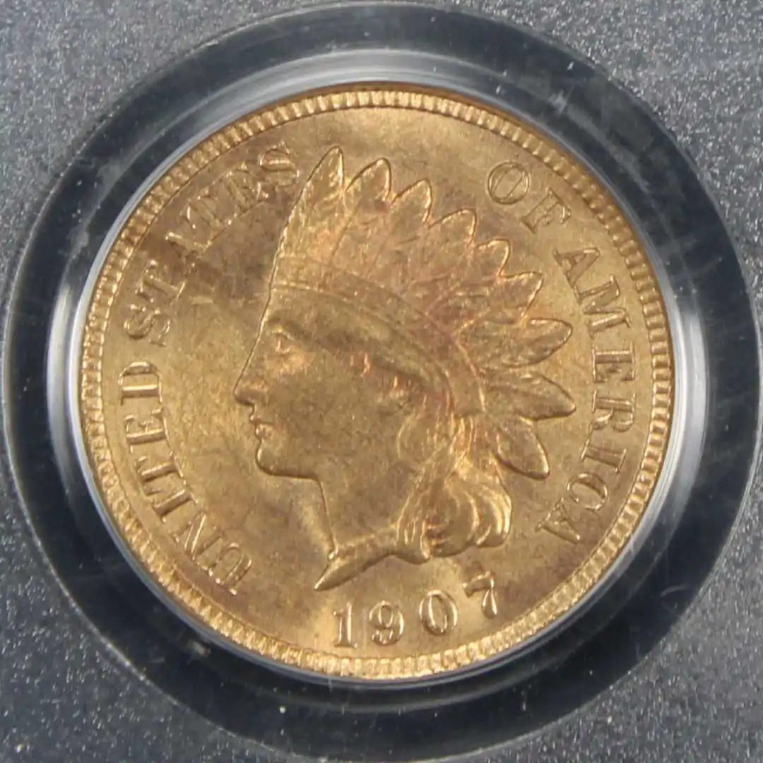 Detailed close-up of an assorted pile of pennies, highlighting the diversity in wear and patina of each coin.